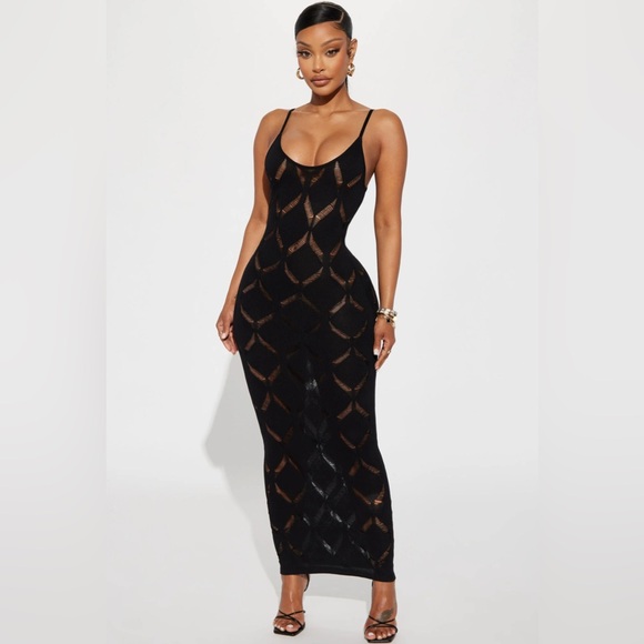 NWT Fashion Nova Sun Kissed Maxi Dress - Picture 1 of 2